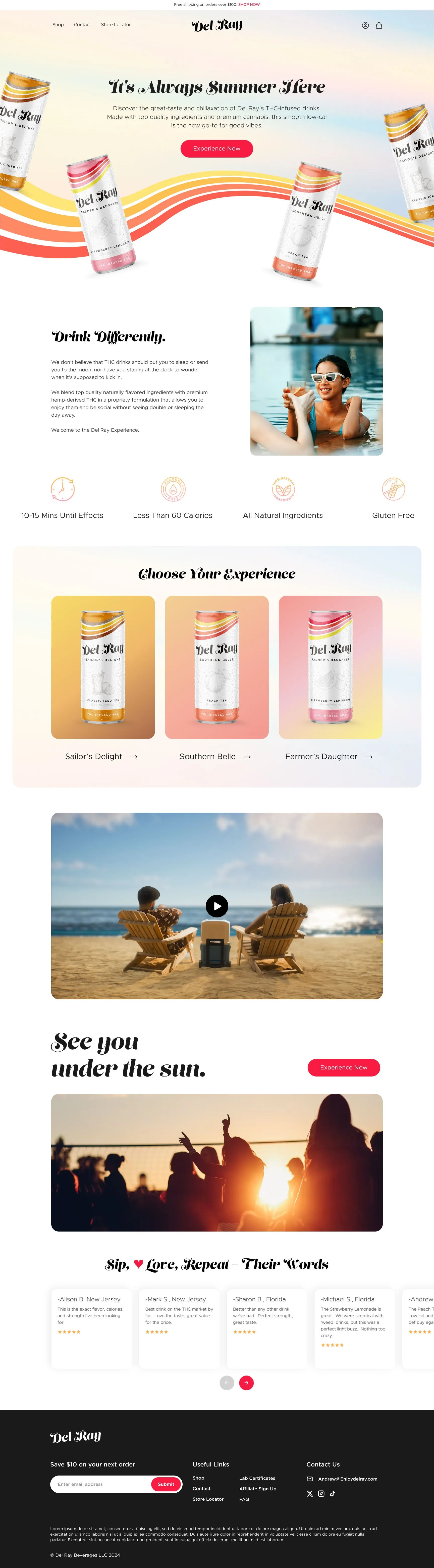 Delray Beach Living – Coastal Lifestyle & E-Commerce Showcase